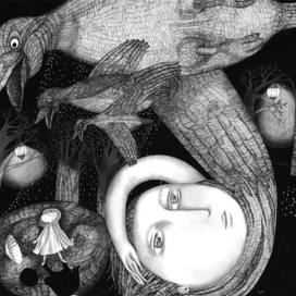 Полетели снеговые птицы