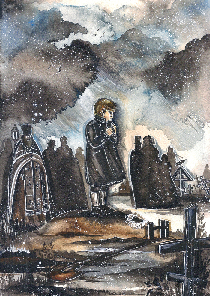 Прощание. Иллюстрация