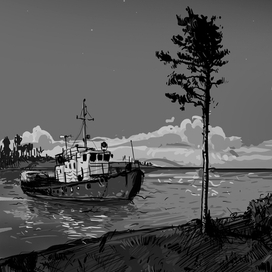 Иллюстрация к сборнику стихов