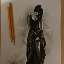 Девушка с розой