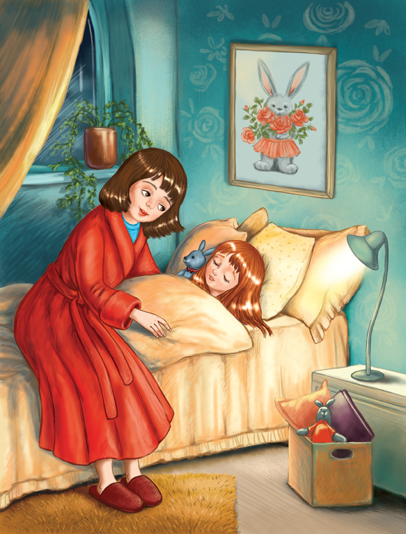 спи, дочурка, засыпай...