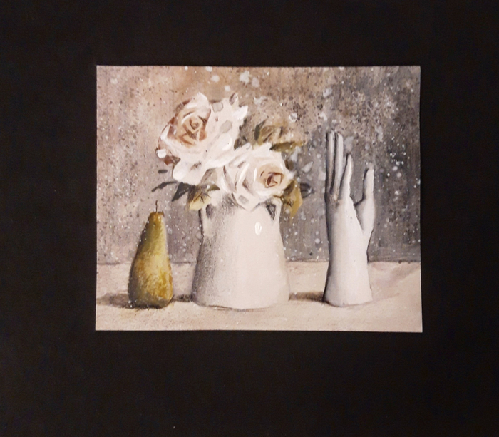 Натюрморт с гипсовой кистью