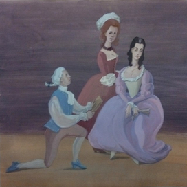 Эскиз костюмов к "Фигаро"