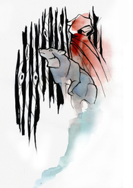 Шапка красная