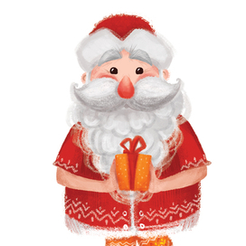 Йогомороз с подарком