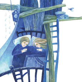 "Синяя птица" Метерлинка / Хижина дровосека