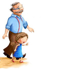 Кинна и дедуля