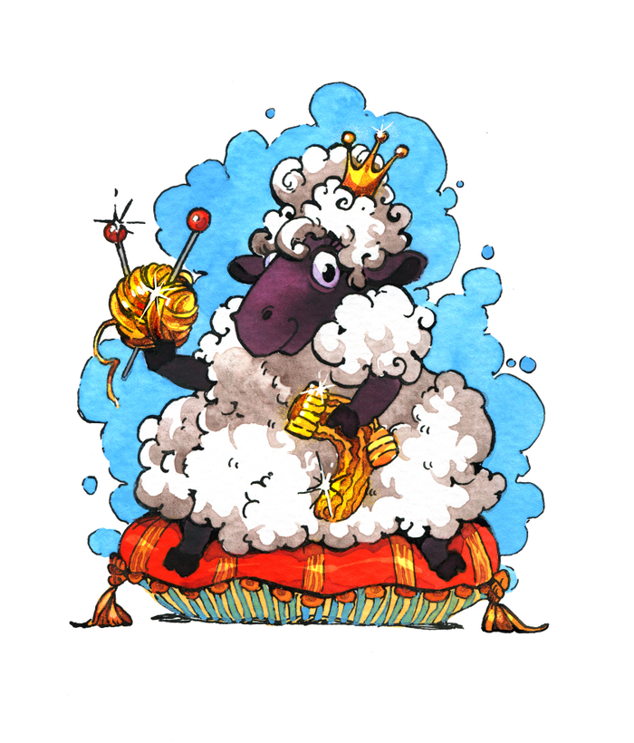 Императрица шерстяных носочков