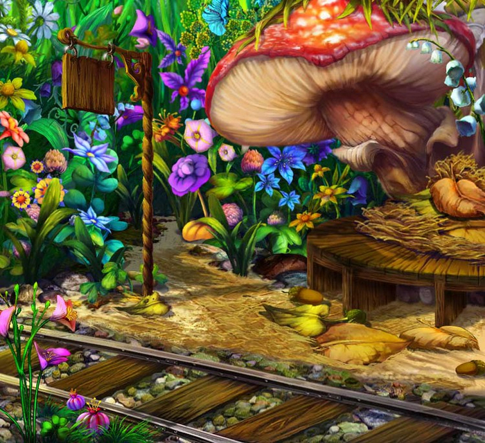 фон к игре "Холли, сказочная страна"