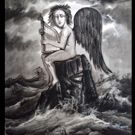 над морем мрака-Черный Херувим...