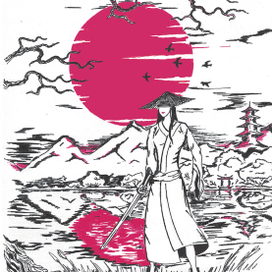 японская воительница