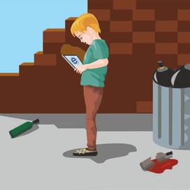 плакат "детские ценности"