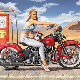 Легендарный Харли Девидсон