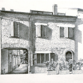 Итальянский дворик