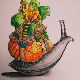 Улитка в пути