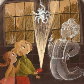 Иллюстрация для сборника рассказов Легенда Затона. Банные привидения.