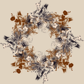 Цветочный узор -1