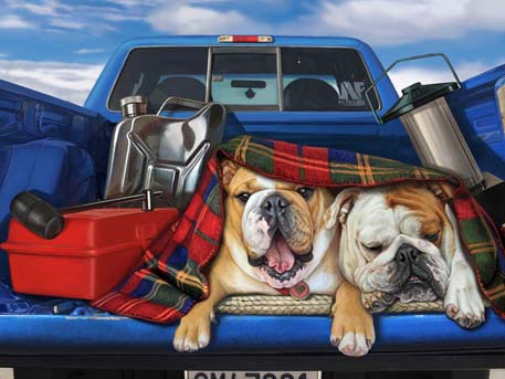 "Лола и Люси едут на ферму."