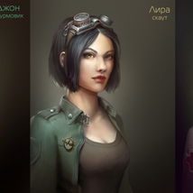 Портреты игровых персонажей