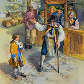 Остров сокровищ. Джон Сильвер