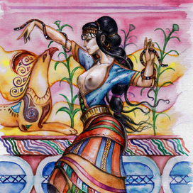 Критская жрица