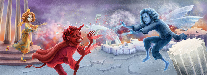 иллюстрация к детской книжне Nothing Kingdom 6