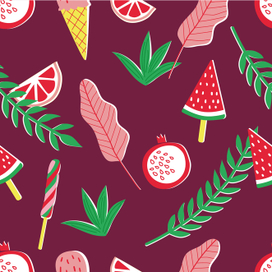 паттерн с мороженым 