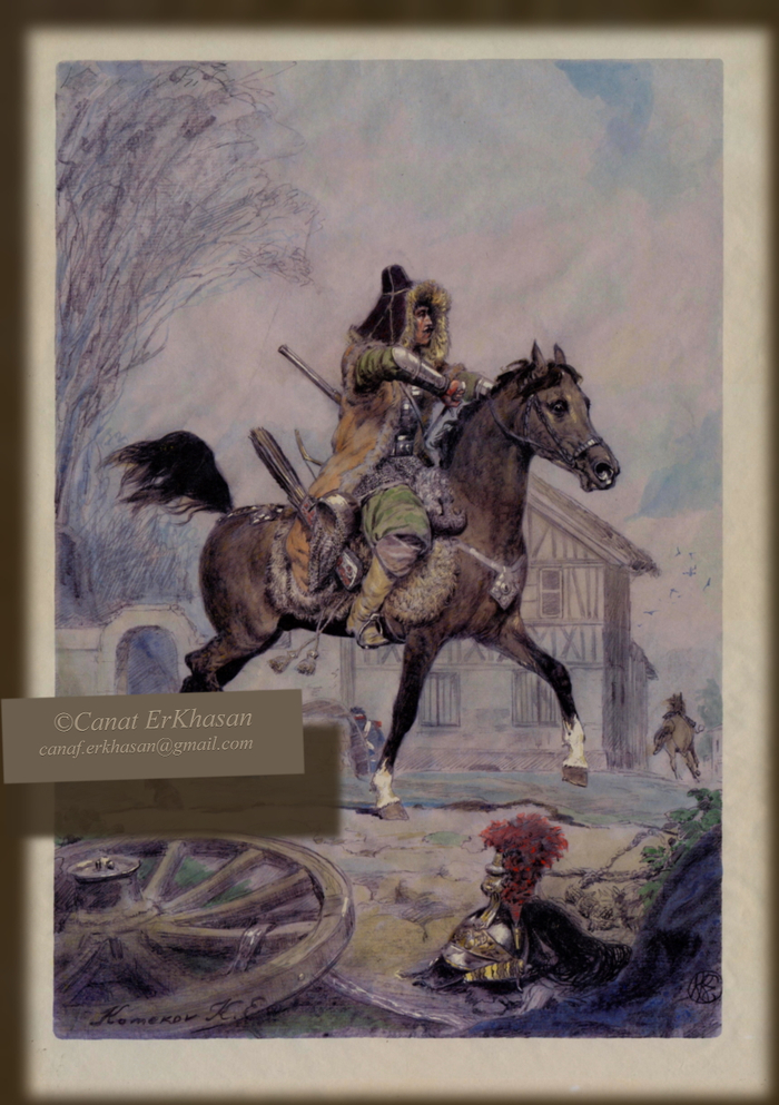 Герой войны 1812 г. Нарынбай Жанжигитулы. "Тюрки в Париже"