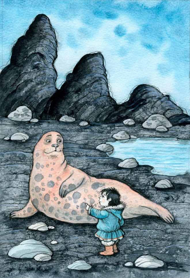 тюлень Акиба