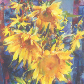 Н. Фешин Подсолнухи (копия)