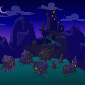 Background for game "Headless Zombie".