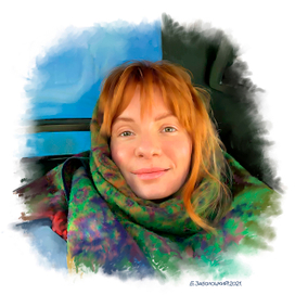 Портрет Натальи Москвитиной.