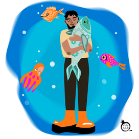 Люблю рыбов