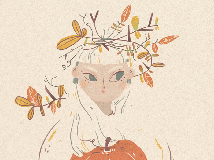 autumn girl