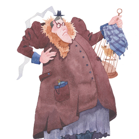 Мисс Эндрю из "Мэри Поппинс"