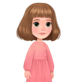 Девочка в розовом