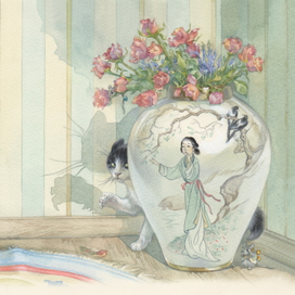 Китайская ваза...