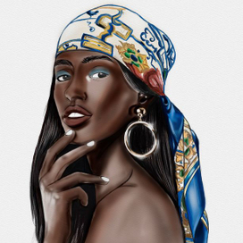 Темнокожа девушка 