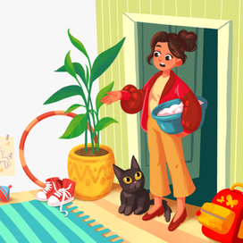 Разворот для книги про поиски хобби