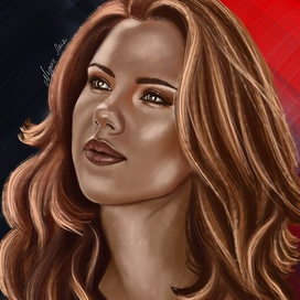 Портрет Скарлетт Йоханссон