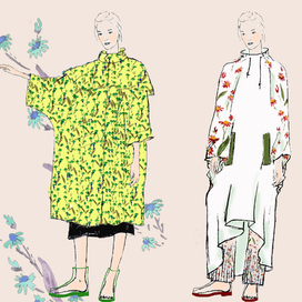 Fashion эскизы