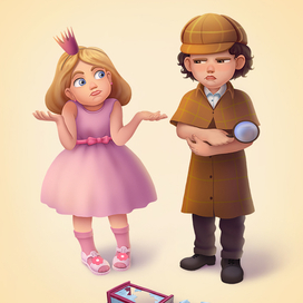 Принцесса и тайна разбитого фонаря