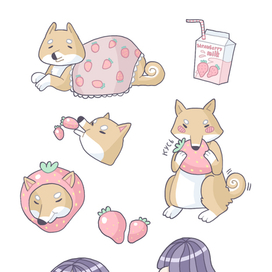 Клубничные собачки