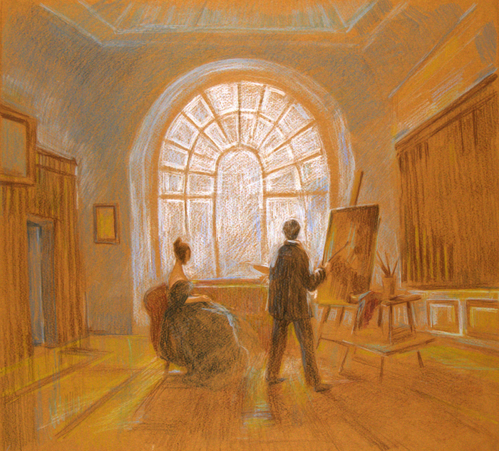 "Портрет" Гоголь