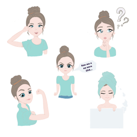 Бренд персонаж, стикеры