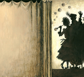 Первый разворот театрального буклета