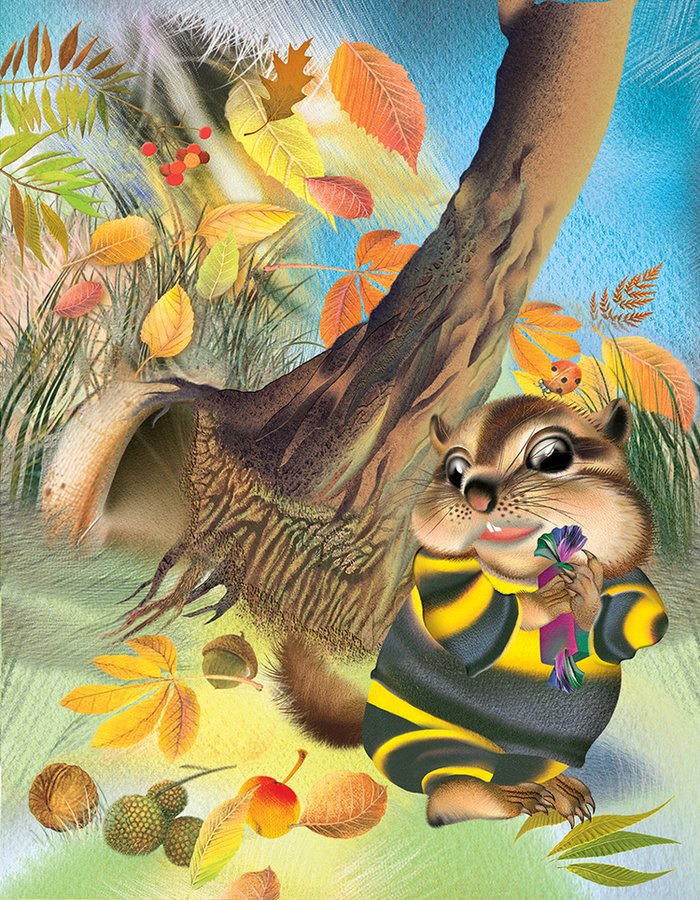 Бурундук Фока