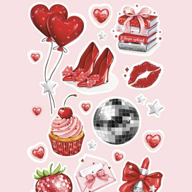 Стикерпак «В вихре чувств»