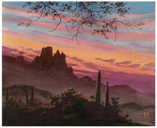 Ай-Петри в закатный час