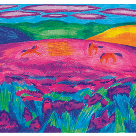 Стихи о животных."Дикая лошадка"